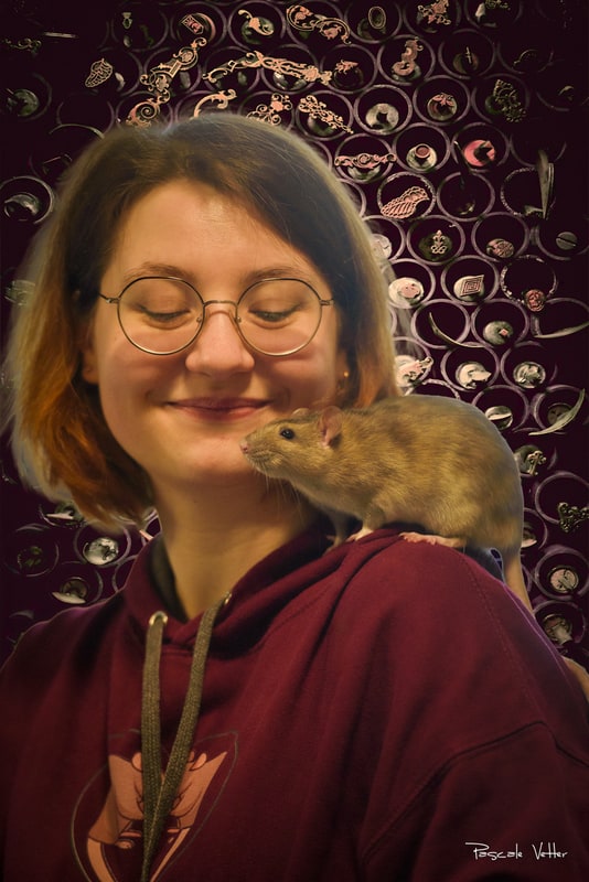 Séance photo famille avec animal